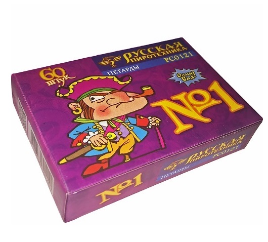 Петарды команда Корсара Моргана -1 60 шт Русская пиротехника РС0121