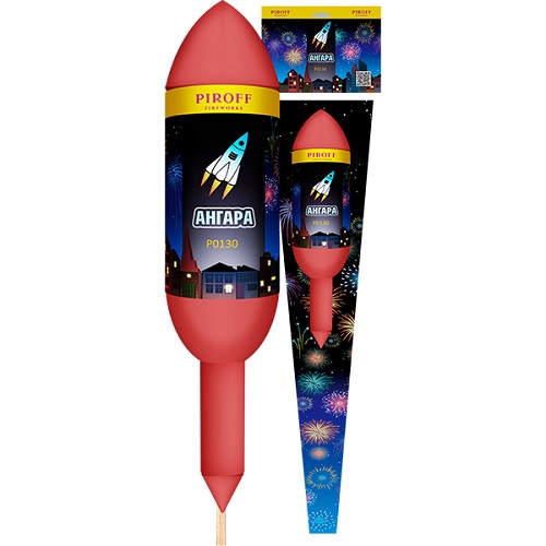 Ракета Ангара 1 шт 3*1 Пирофф  Р0130 