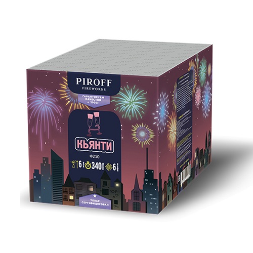 Фонтан пиротехнический 