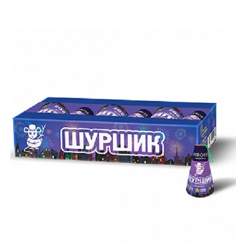 Фонтан пиротехнический конусный 