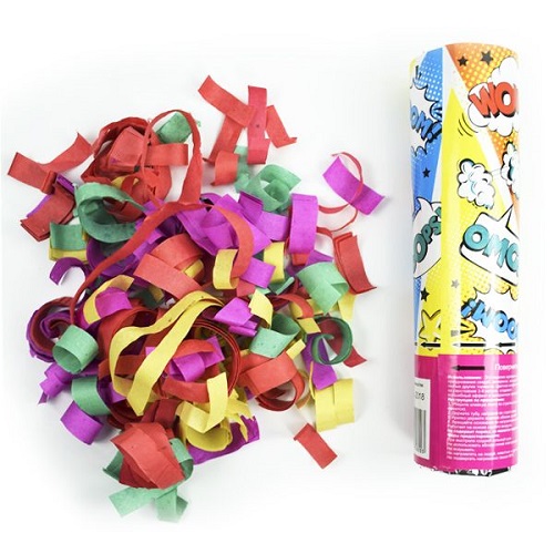 Пневмохлопушка #HappyBday 1 шт 20 см 6058203