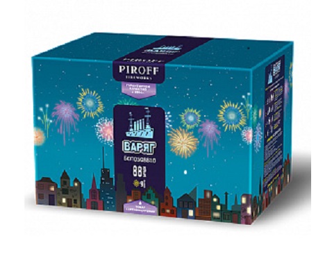 Фейерверк Варяг 1*88 Пирофф БСП0508810