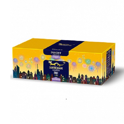 Фейерверк Золотой дракон 0.8*200 Пирофф  БСП0520008