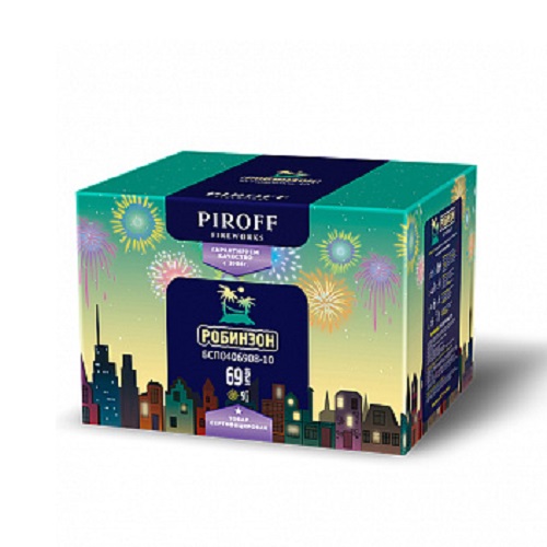 Фейерверк Робинзон 0.8-1*72 Пирофф БСП0607208