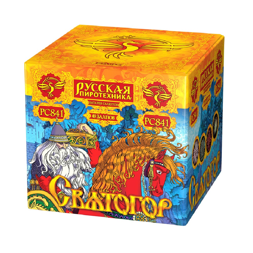 Фейерверк Святогор 1.2* 49 Русская пиротехника РС841