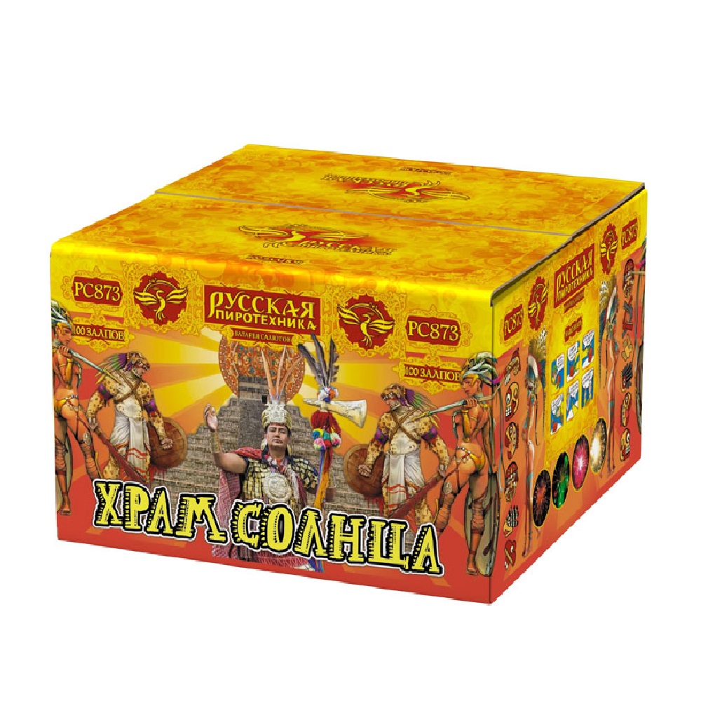 Фейерверк Храм Солнца 100 Русская пиротехника РС873