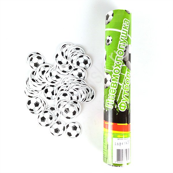 Пневмохлопушка Футбол 30 см 1 шт Arts&Crafts 6049751
