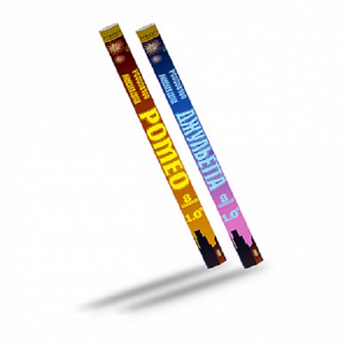 Римская свеча Ромео/Джульетта набор 1 шт 1*8 Пирофф РС0308100