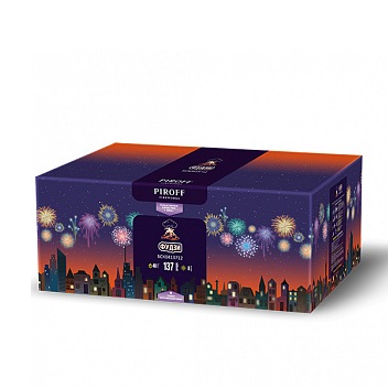 Фейерверк Фудзи 1.2*137 Пирофф БСК0113712