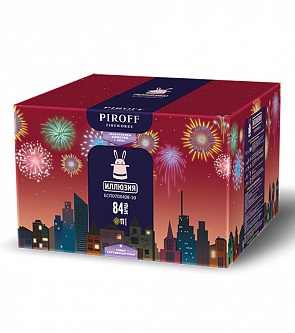 Фейерверк Иллюзия 0.8-1*84 Пирофф БСП0308408