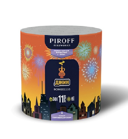 Фейерверк Джин  1*11 Пирофф БСФ0801110 
