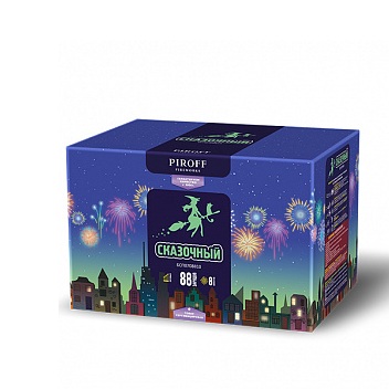 Фейерверк Сказочный 1*88 Пирофф БСП0708810
