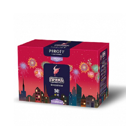 Фейерверк Прима 1*54 Пирофф БСК0305410