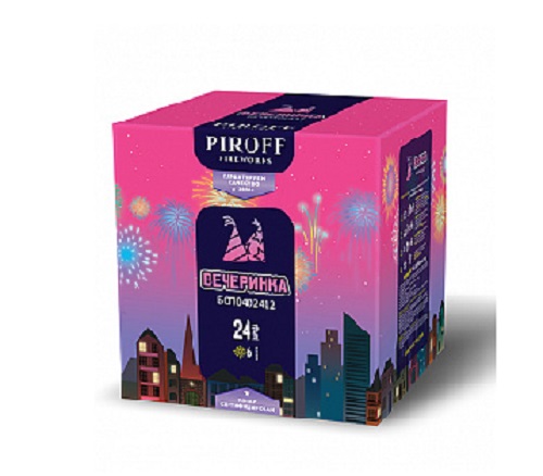 Фейерверк Вечеринка 1.2*24 Пирофф  БСП0602412