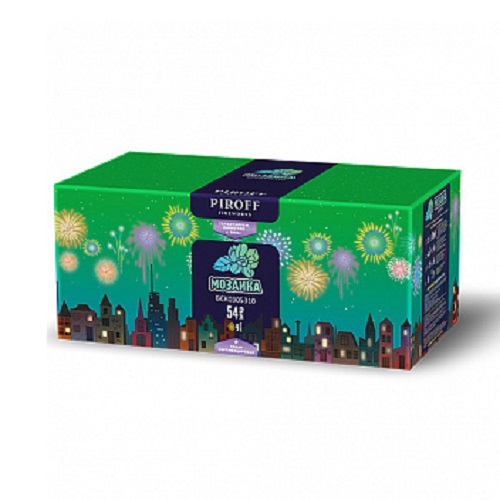 Фейерверк Мозаика 1*53 Пирофф БСК0305310