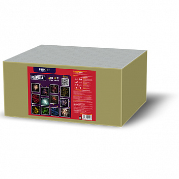 Фейерверк  Маршал 1.5*120 Пирофф БСП0512015