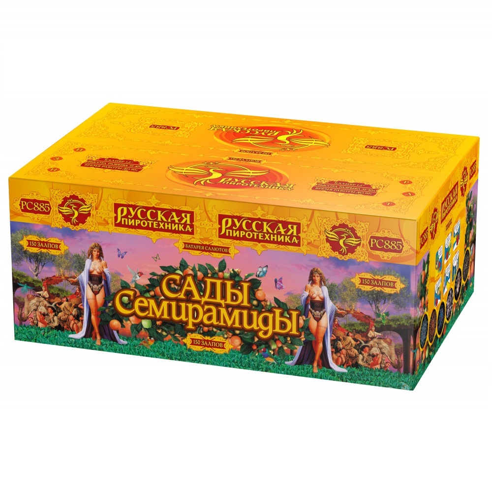 Фейерверк Сады Семирамиды 150 Русская пиротехника РС885