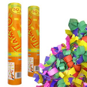 Пневмохлопушка в пластиковой тубе 30 см 1 шт 108742